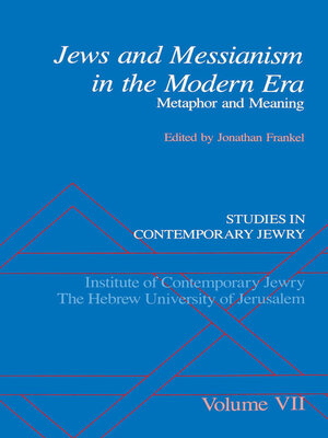 cover image of Studies in Contemporary Jewry